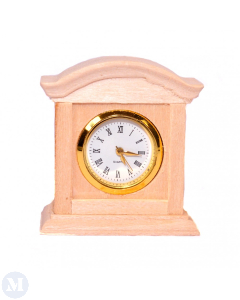 BA022 - Barewood Working Mantle Clock
