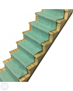 CASG49 - Eau de Nil Stair Carpet