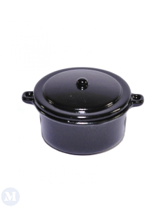 D4155 - Black Cooking Pot