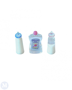 D4232 - Two Bottles of Milk and Baby Oil