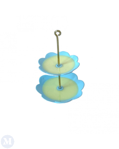 D4281 - Yellow and Blue Cake Stand