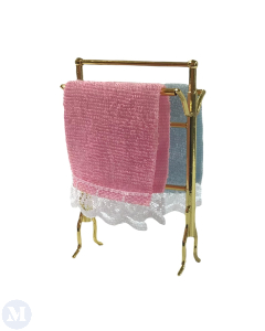 Towel Rail with Towels