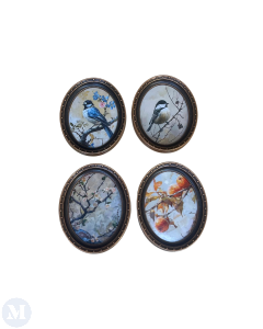 Bird Paintings Set of 4