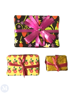 Three Wrapped Presents
