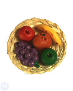 Fruit In Wicker Basket (Discontinued)