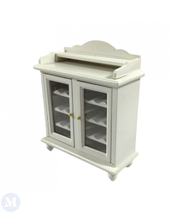 DF038 - White Glazed Wine Cupboard