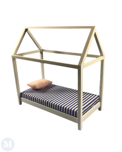 White Canopy Single Bed (Discontinued)