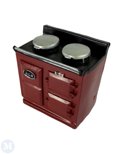 Small Burgundy Aga