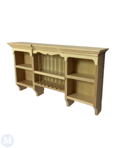 Kitchen Shelf with Plate Rack