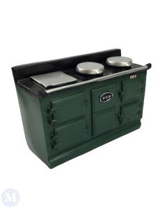 Large Green Range Stove