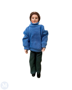 DP430 - Modern Man in Blue Sweater