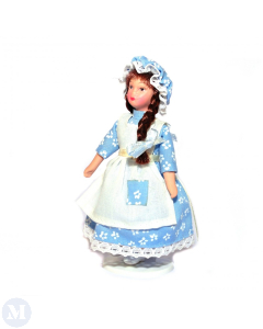 DP432 - Victorian Girl in Blue Dress