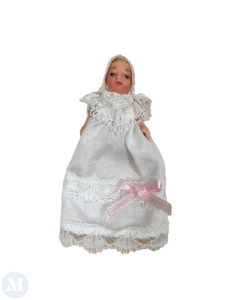 Baby In Christening Gown