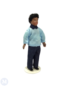 Modern Man with Blue Sweater