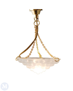 Hanging Lamp with Beaded Shade - Wired (Discontinued)