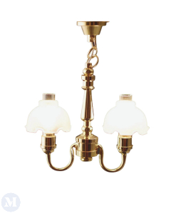 2 Upturned Fluted Chandelier - Wired (Discontinued)