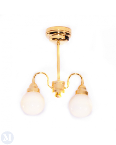 LT7426 Double globe ceiling light