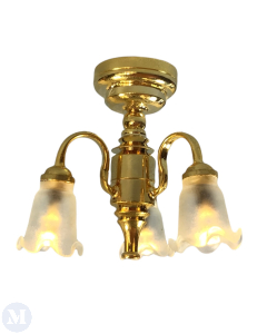 Triple Tulip Ceiling Light - Battery Light (Discontinued) 