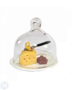 MCF1467 - Cheese Board with Glass Dome