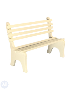 White Garden Bench (Discontinued)