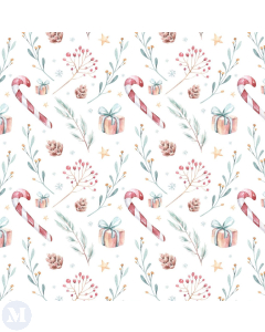 Christmas Candy Cane Wallpaper