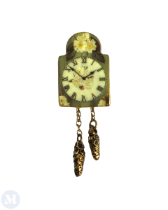 English Rose Clock