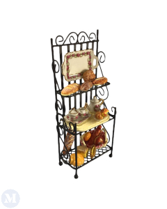 Baker's Rack with Accessories