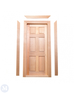 TC6007 6 Panel Barewood Internal Door