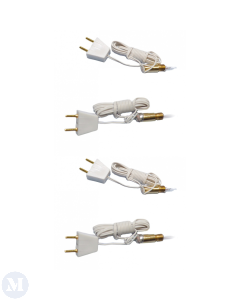 Candle Bulb and Holder, Pack of 4 - Wired (Discontinued)