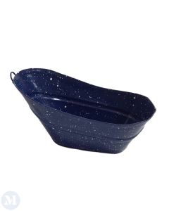 Blue Metal Hip Bath